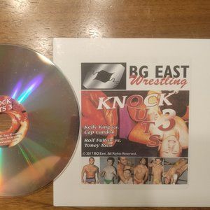BG East Gay Erotic Wrestling DVDs Queer LGBTQ Erotica Knock Outs Muscle